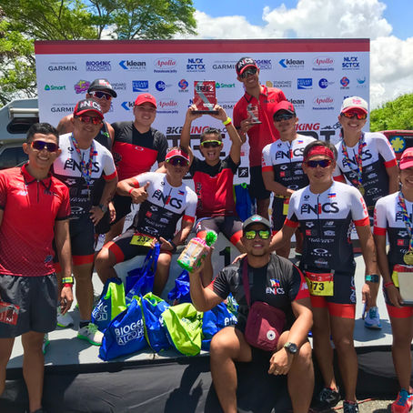 Team TriNics clinches 3rd place in Bike King Tri 2 2019