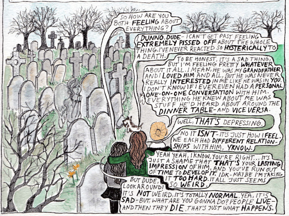From my comic "Carry On" 2014