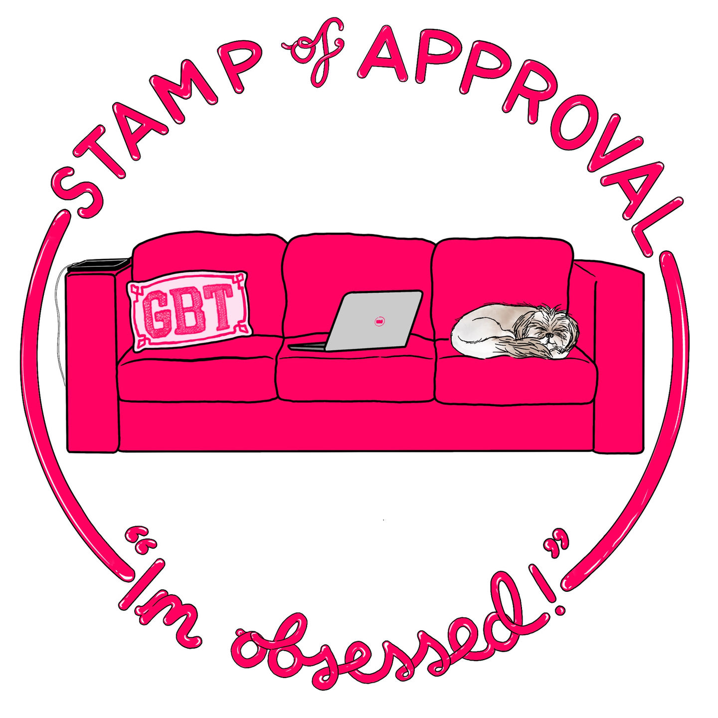 The official Girlbosstown Stamp of Approval 