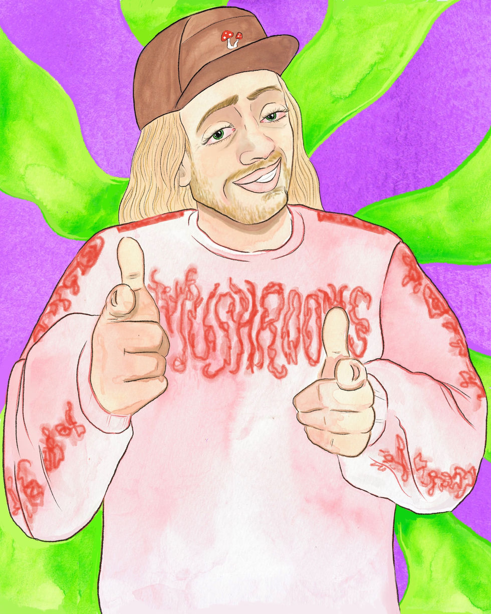 Annoying Mushrooms Guy from early 2024 I think