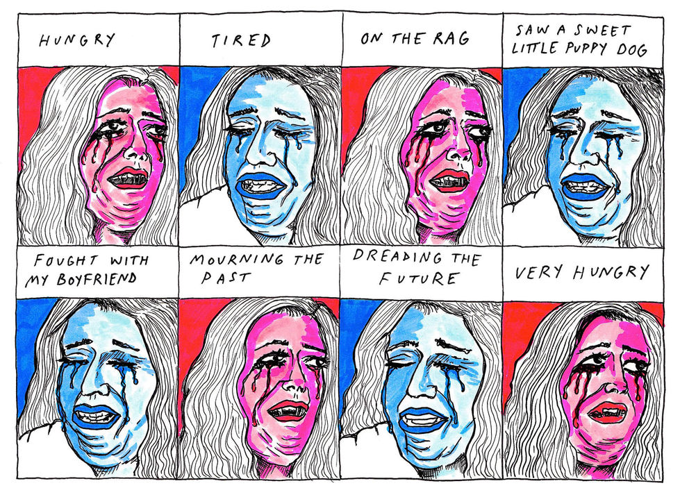 From my comic "Crying In Public" 2015