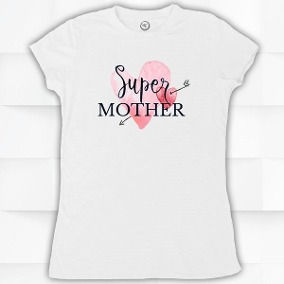 Miniatura: PLAYERA BLANACA DAMA CON DISEÑO