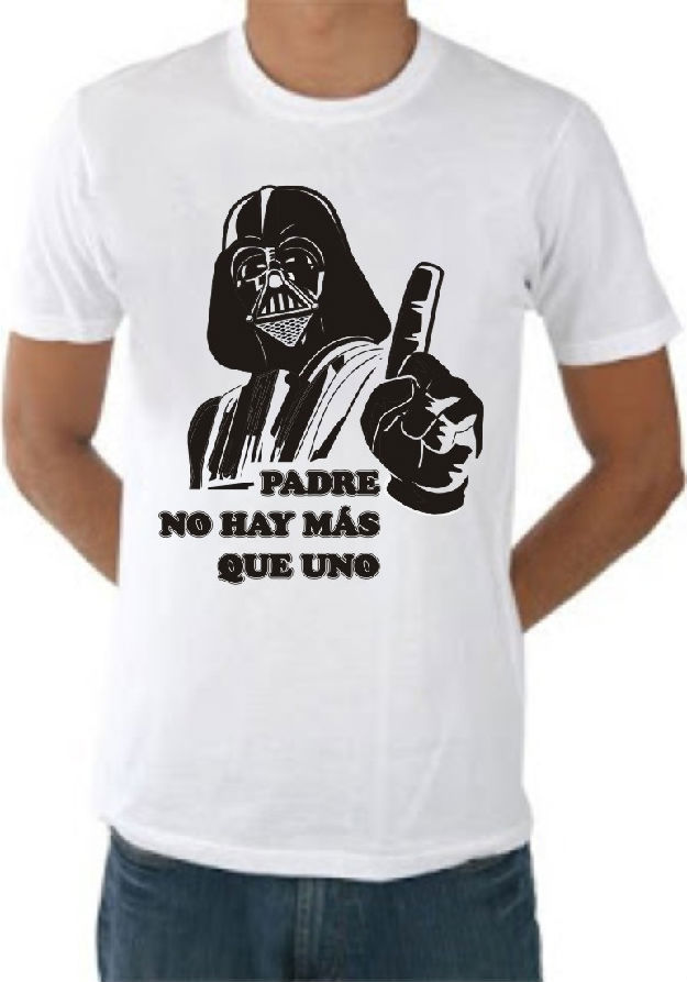 Miniatura: PLAYERA BLANACA CABALLERO CON DISEÑO