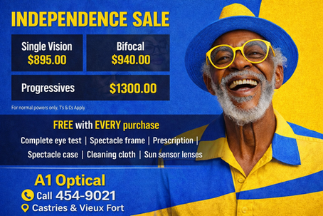 A1 Optical: Celebrate Independence with clearer vision thanks to the A1 Optical Independence Sale