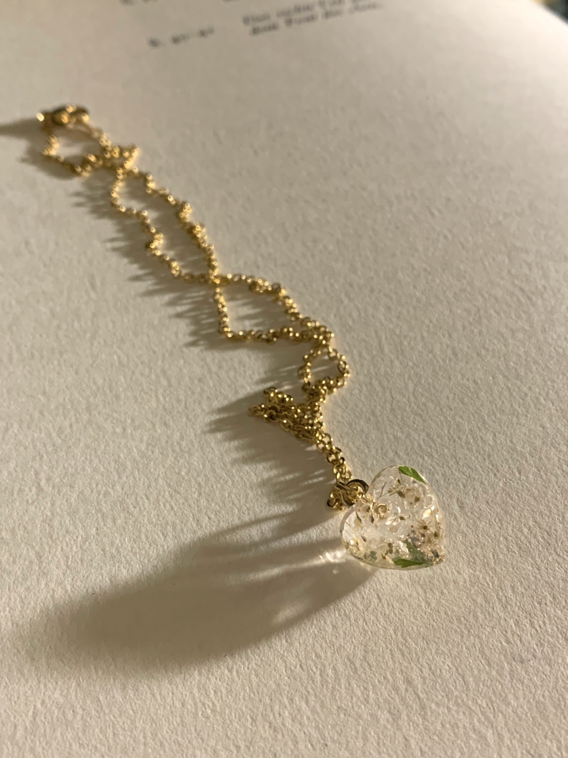 crystal ami necklace