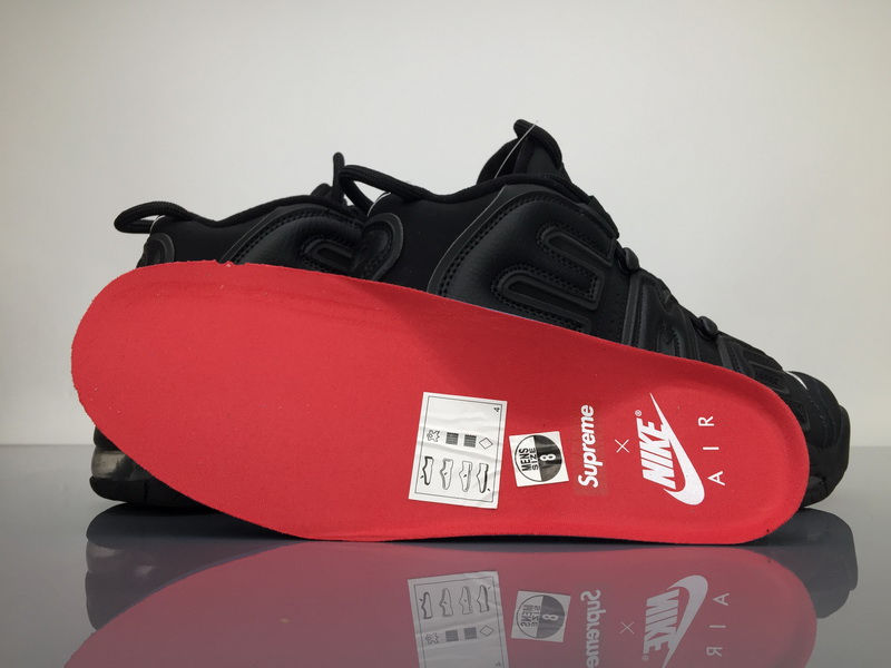Miniatura: Supreme x Nike Air More Uptempo black