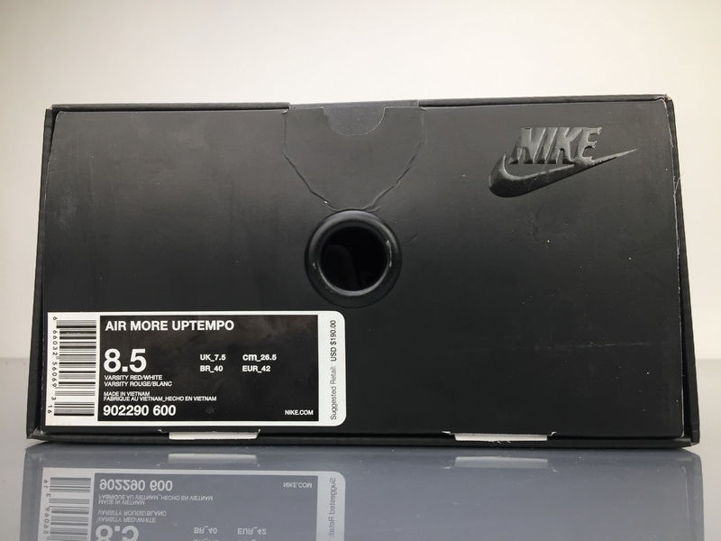 Miniatura: Supreme x Nike Air More Uptempo red