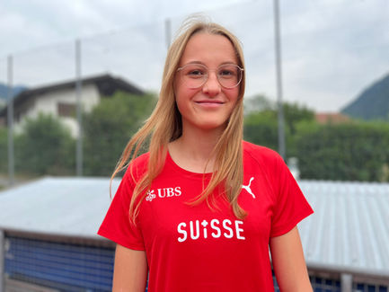 Lavinia Stieger bei der EM-Premiere im Final