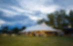 Tent rental for private events
