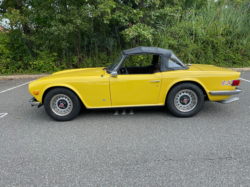 TR6 LH Side