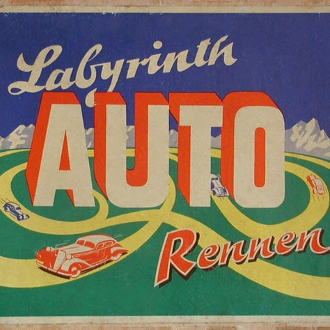 Labyrinth Auto Rennen