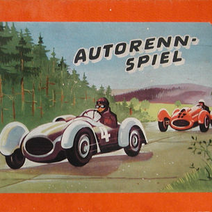 Autorenn - Spiel Nürburg - Ring DDR Ausgabe 60er