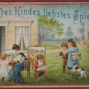 Des Kindes liebstes Spiel.