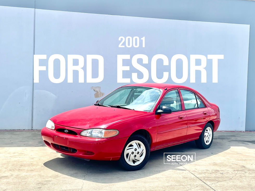01 FORD ESCORT FLEET se