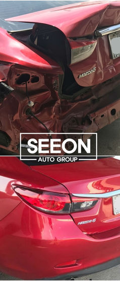 Vehicle body damage repair 
Insurance Claim 