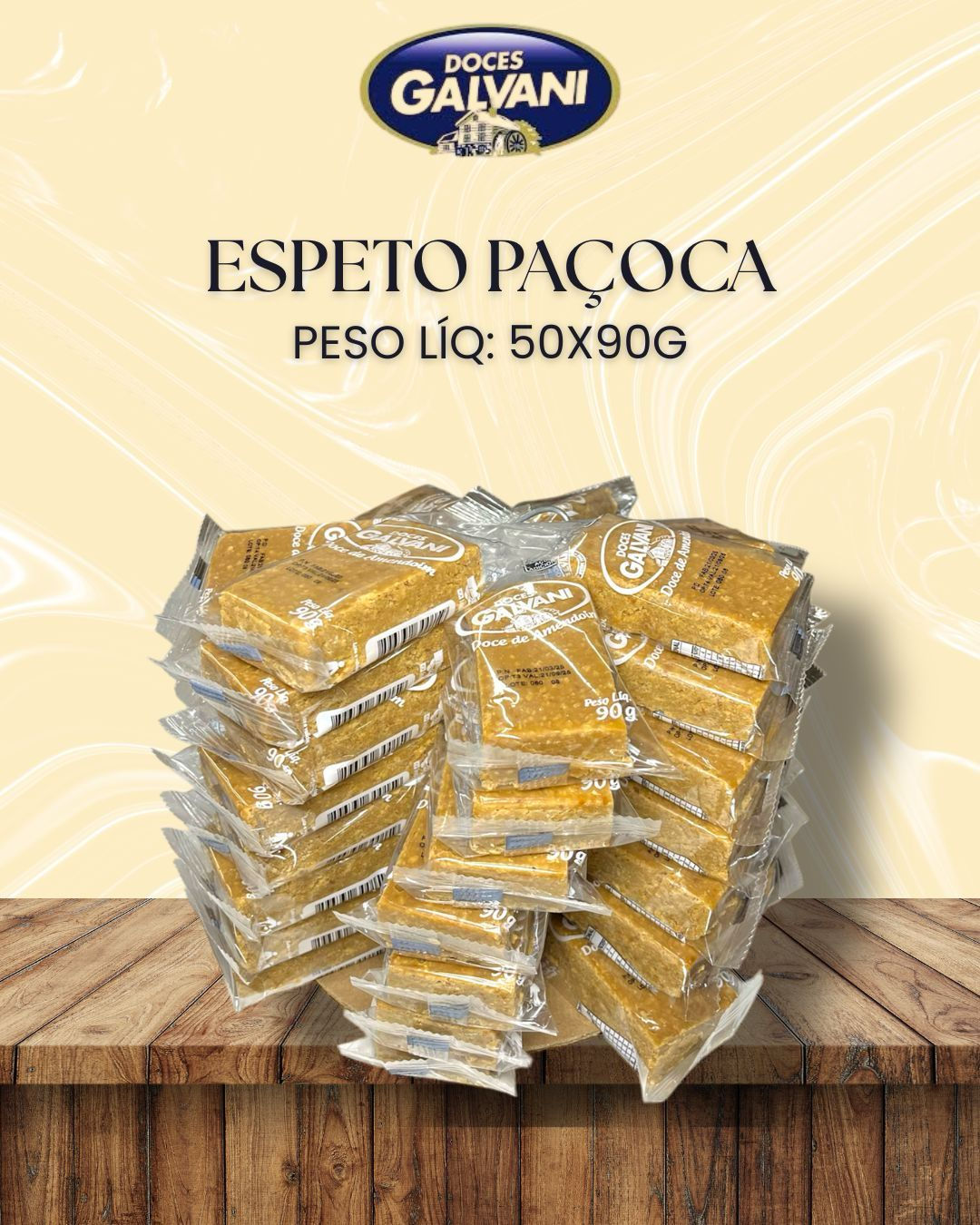Galvani - Espeto Paçoca.