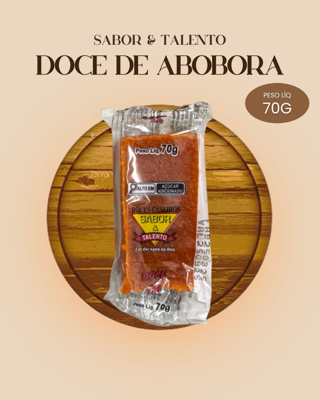 Sabor & Talento - Doce de Abobora
