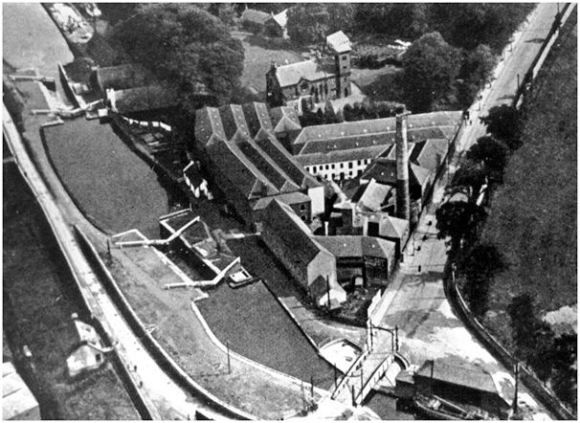 Rosebank distillery before closure
