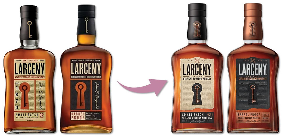 Larceny Bourbon New Label August 2024