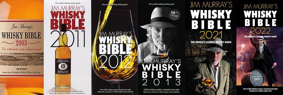 Jim Murray Whisky bible evolution