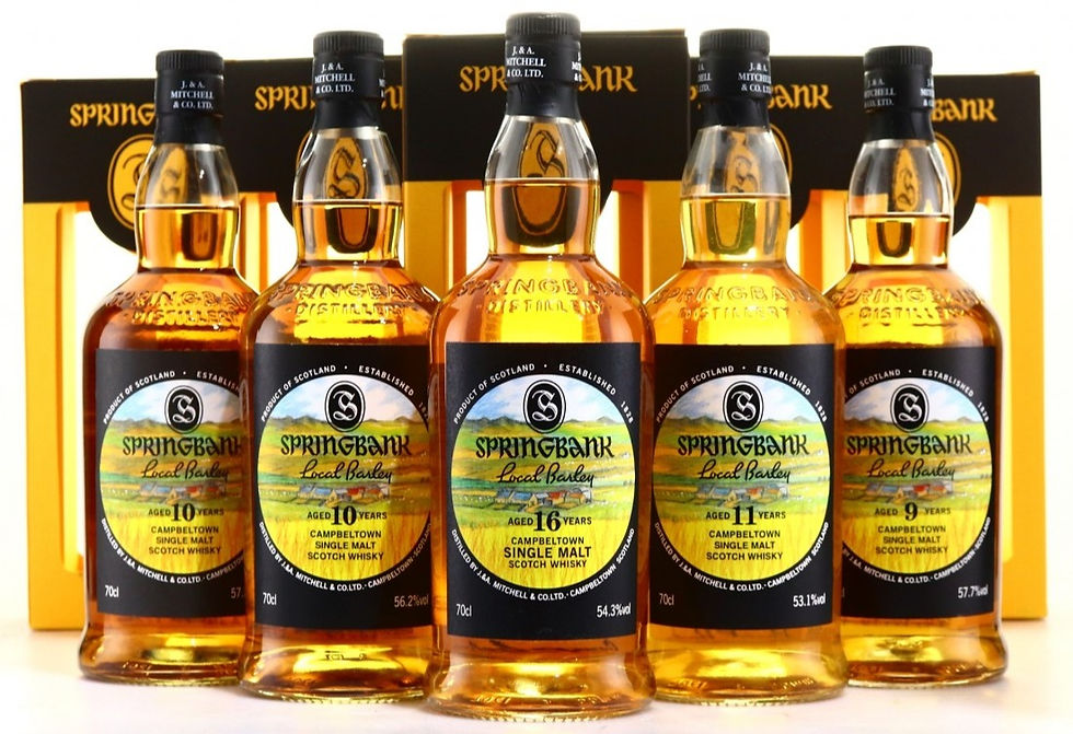 Set of Springbank Local Barley