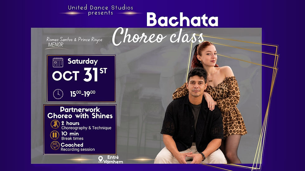 Bachata Choreo class