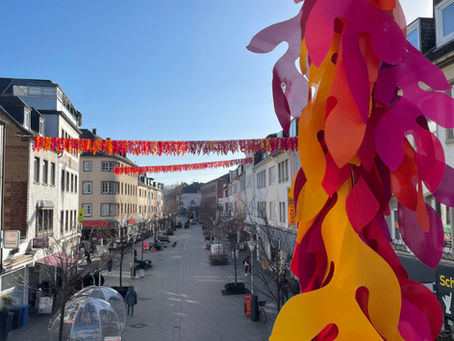 Farbenfrohe Akzente für die Dürener Innenstadt