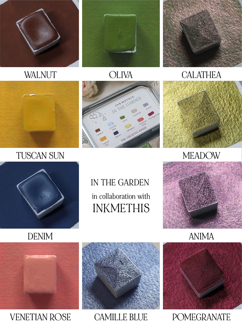 Thumbnail: The Creative Kinds | Inkmethis In The Garden Set (10 colors)