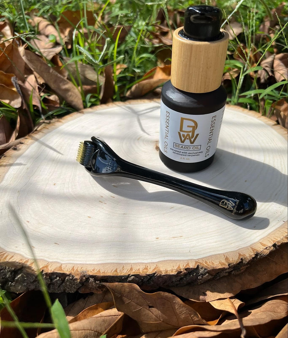 Thumbnail: DJW BEARD OIL & DERMA ROLLER