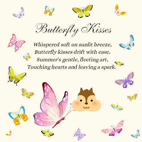 Sweet Summer Butterfly Kisses