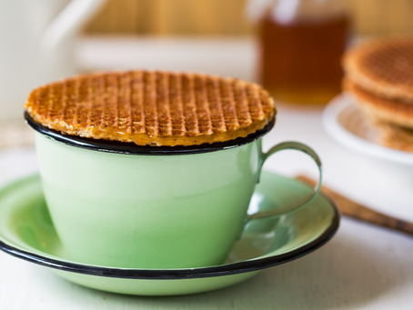 Dutch Coffee Treat with Stroopwafel