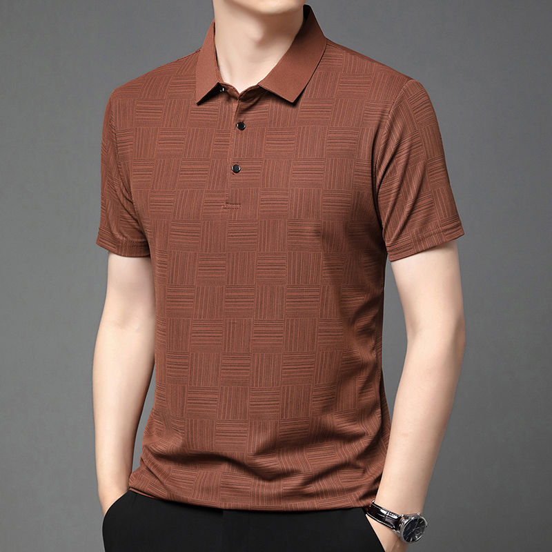 Thumbnail: Refined Texture Polo Shirt