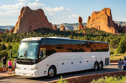 Charter bus rental in Colorado Springs