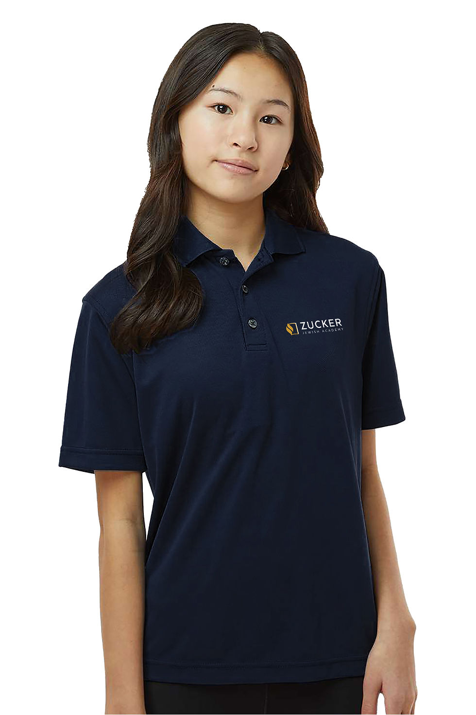 Thumbnail: ZJA Uniform Unisex Performance Polo - Embroidery & Polo Included
