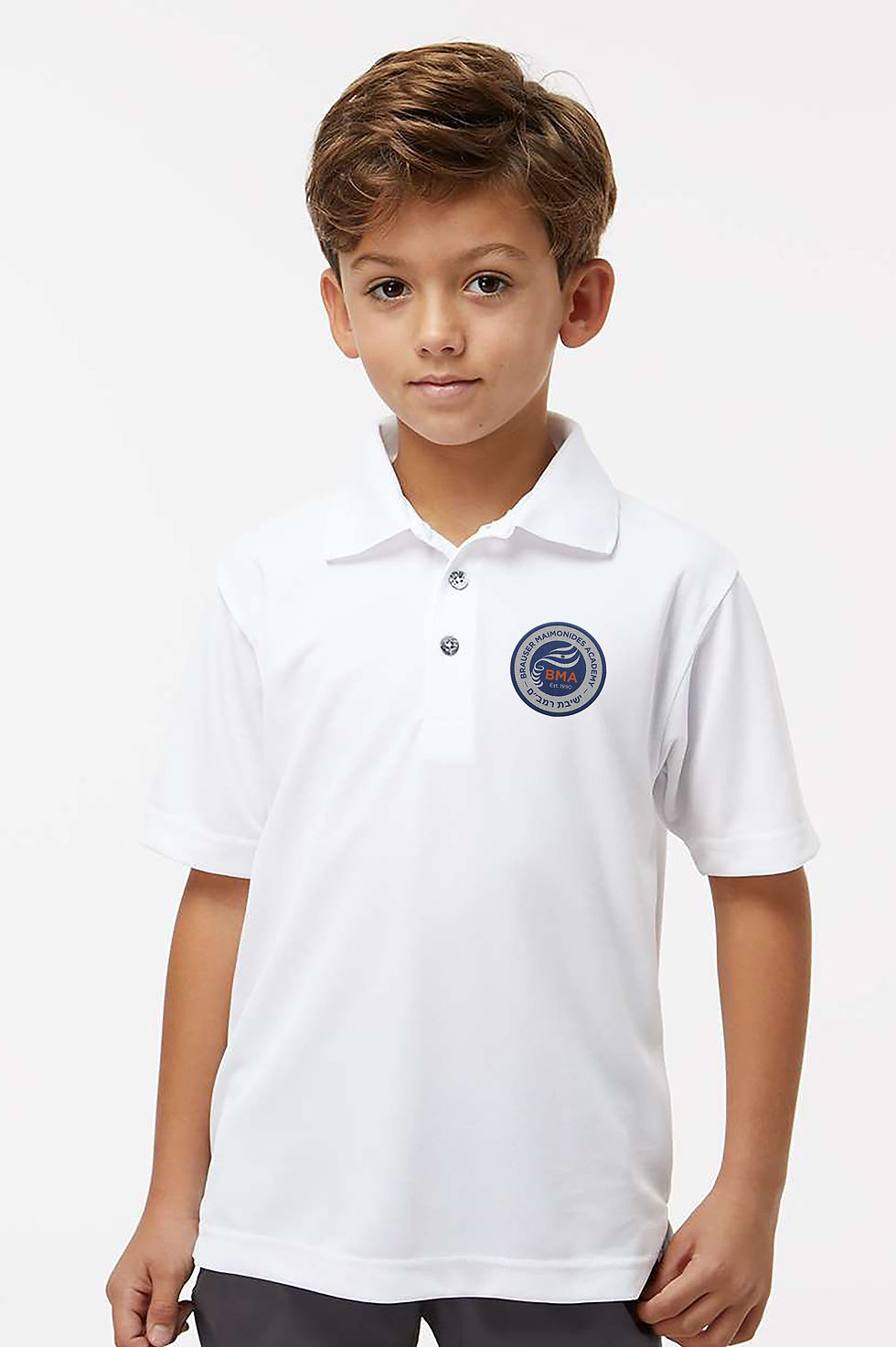 Thumbnail: BMA Uniform Unisex Dry Fit Polo- Embroidery & Polo