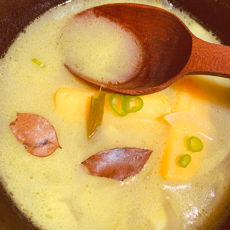 Srílanský recept: Kiri hodi s bramborem