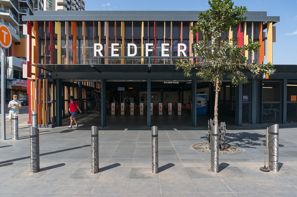 Redfern-train-station-facade-with-Opal-t