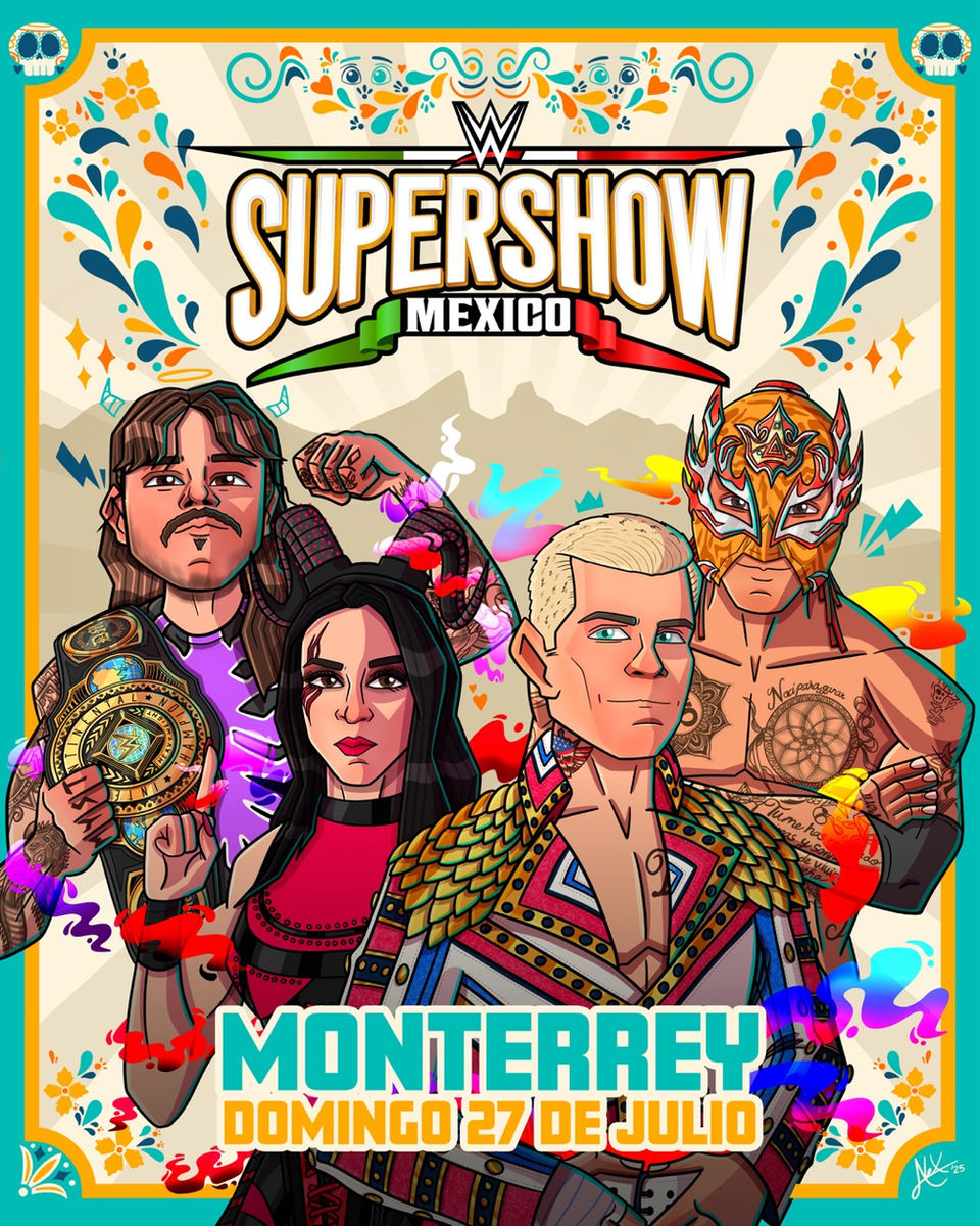 Alex Carrillo x WWE - WWE SuperShow México 2025