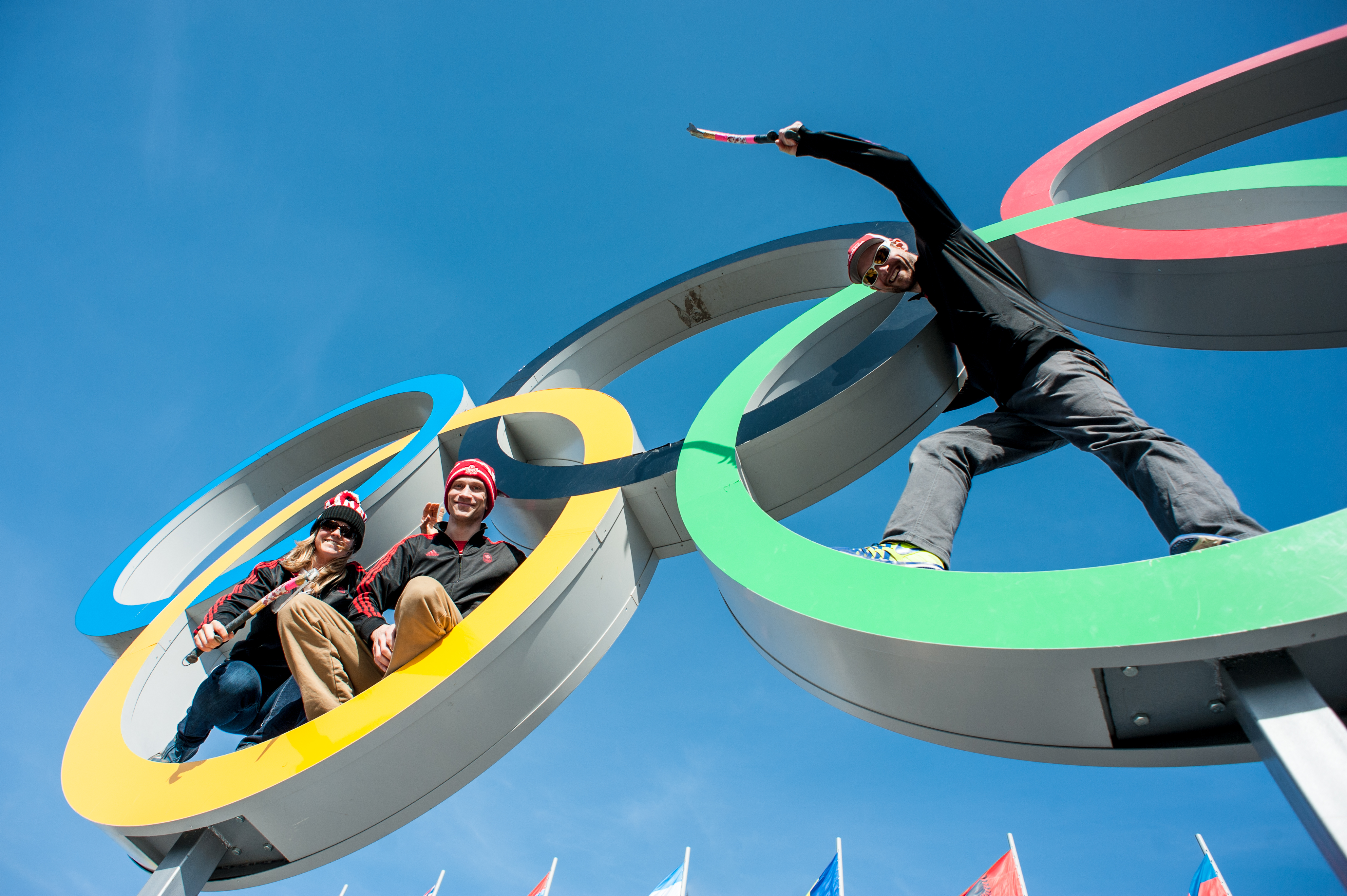 Demonstration at the 2014 Olympics
