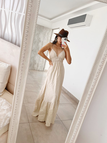 Mayoral Linen Dress Shorts in Cream