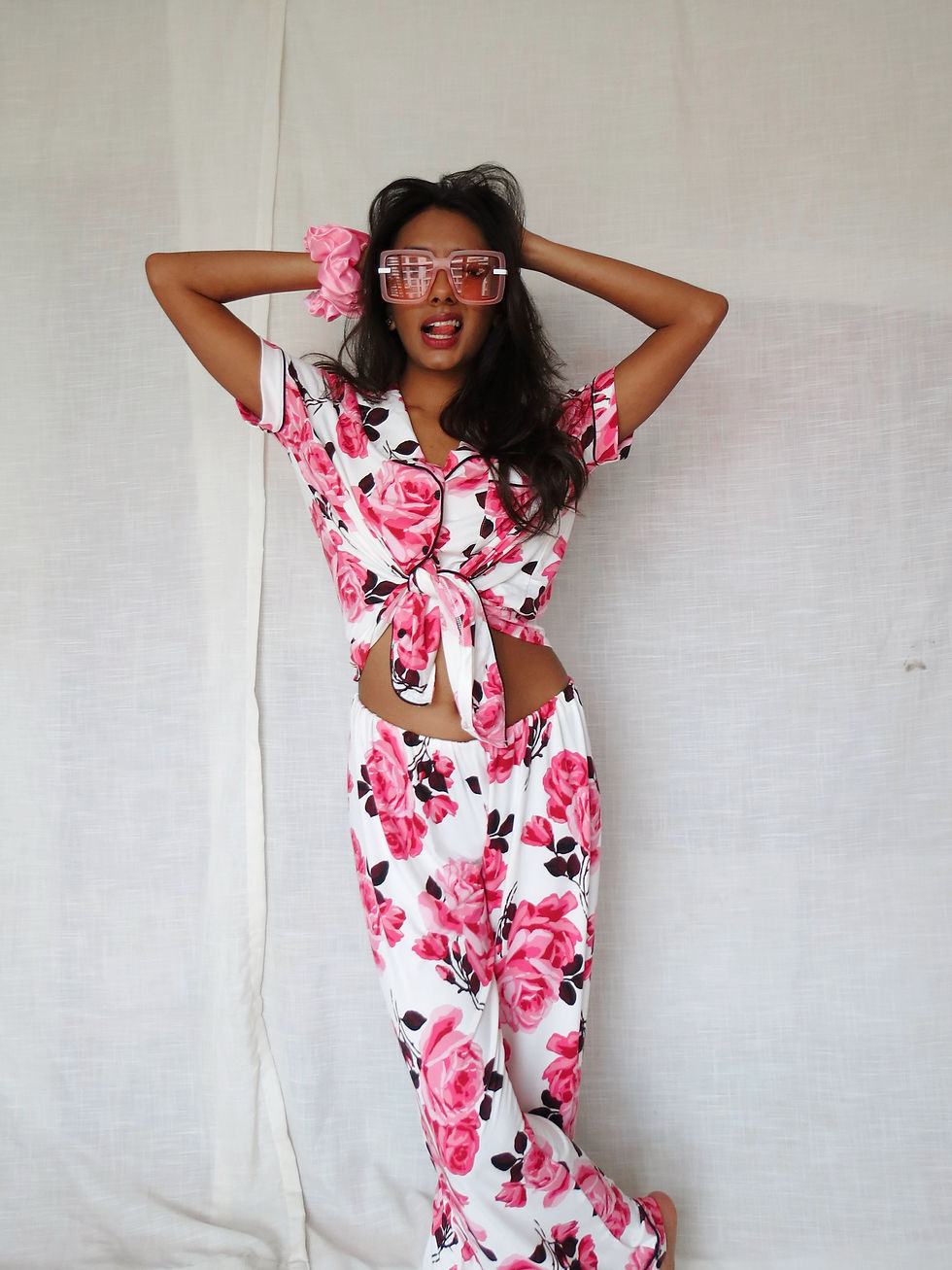 Thumbnail: Kate Spade Pink Roses Pajama