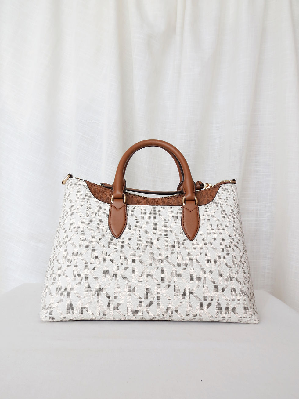Thumbnail: Michael Kors Vanilla Satchel