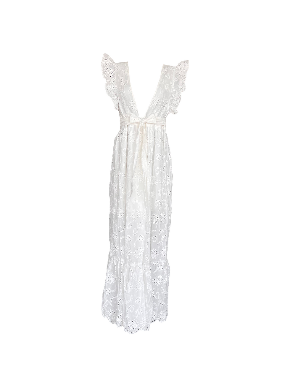 Thumbnail: Tulum Lace White Maxi