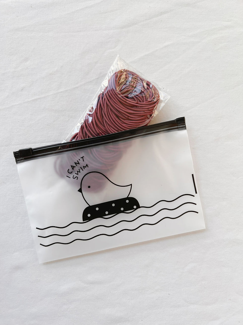 Thumbnail: Dusty Rose Hair Elastics