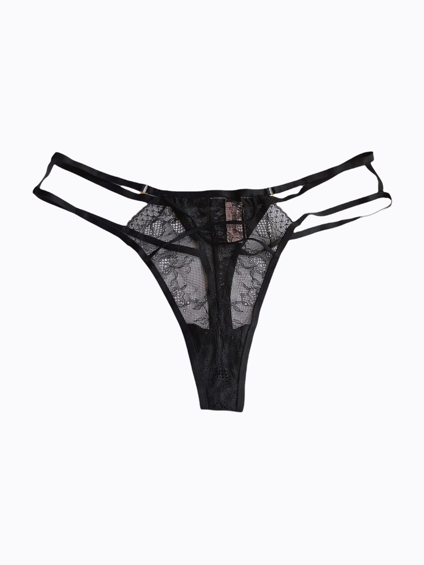 Sexy Black String Thong XL