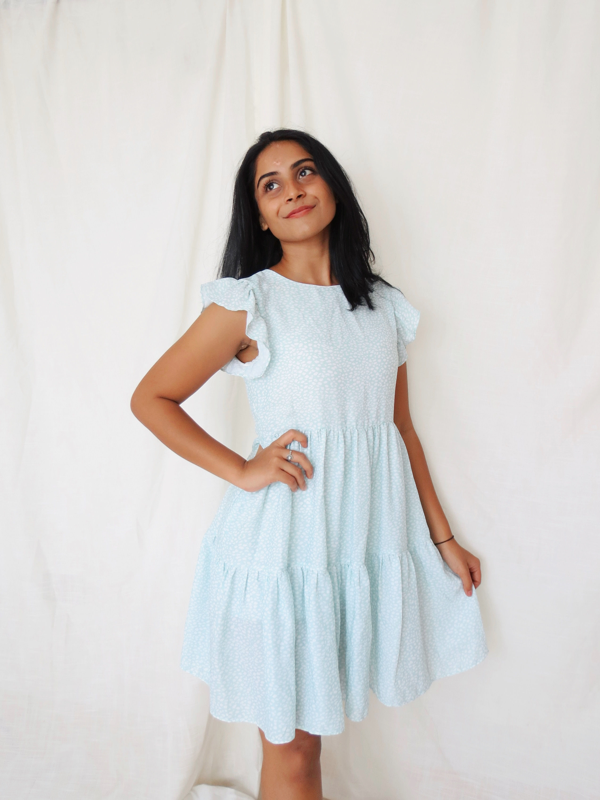 Mint Gelato Mini Dress