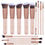 Miniatura: Nude 14 piece kabuki Brush Set Rose Gold