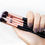 Miniatura: Black 14 piece kabuki Brush Set Rose Gold