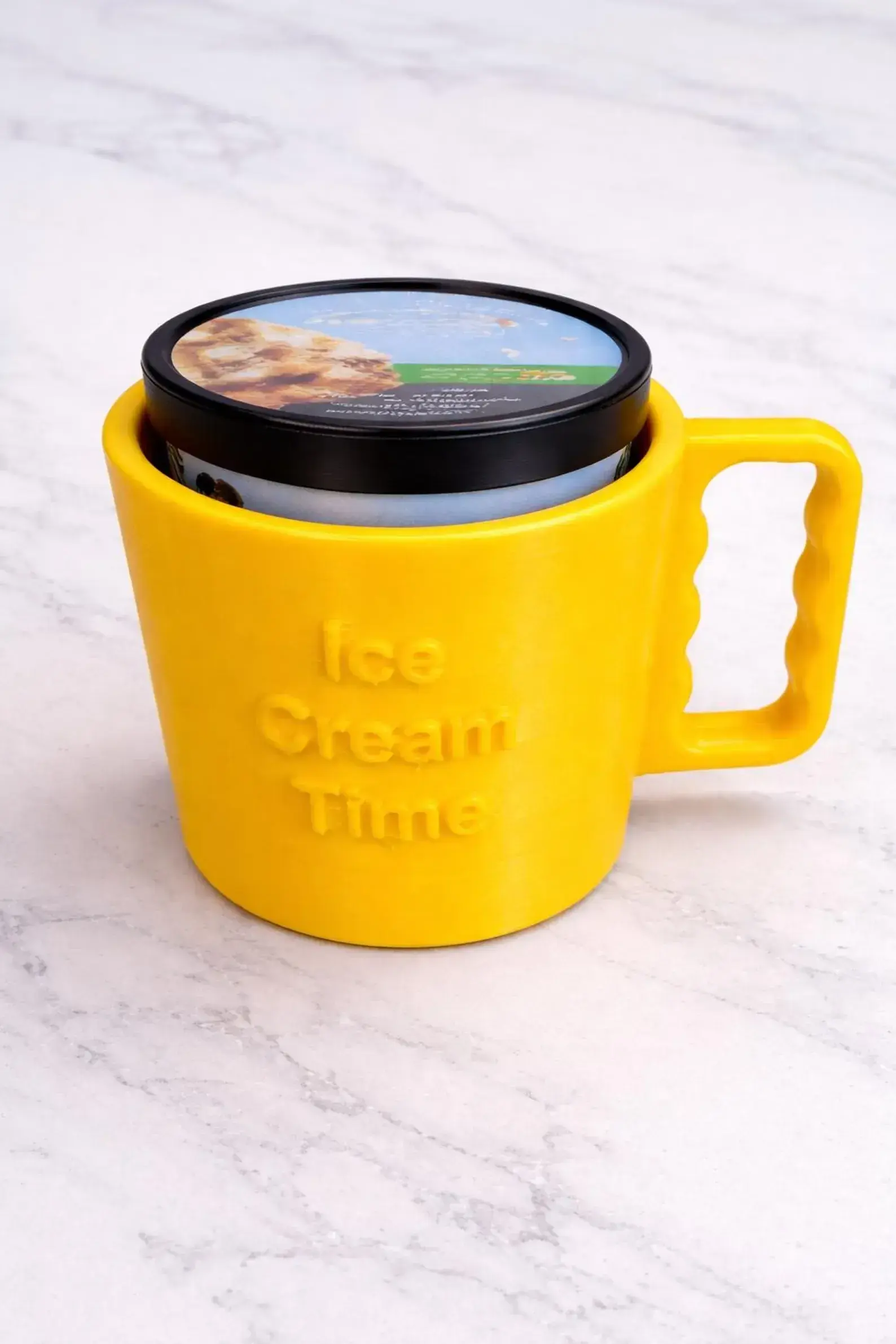 Ice Cream Pint Holder Cup: No Cold Hands, Single, 2 Pack or 4 Pack