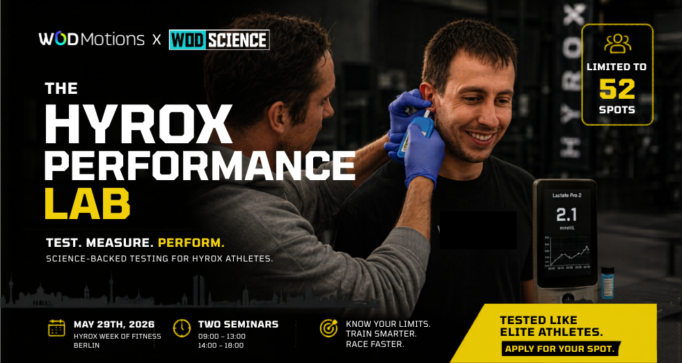 The HYROX Performance Lab: Testing & Physiology Seminar (AM) | Wodscience